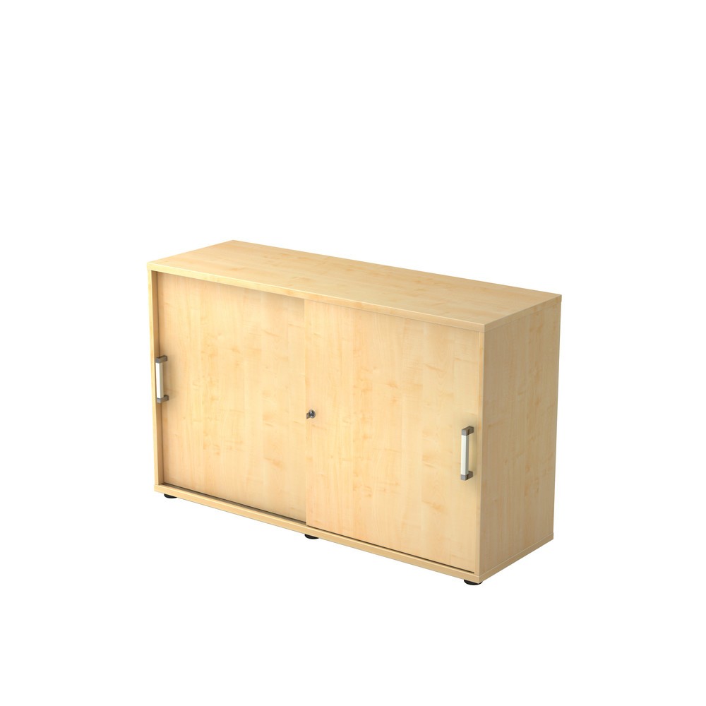 Image of  Anlieferzustand: zerlegt, teilmontiertHammerbacher Schiebetürschrank 2OH 120cm CE Ahorn/Ahorn Hammerbacher Schiebetürschrank 2OH 120cm CE Ahorn/Ahorn