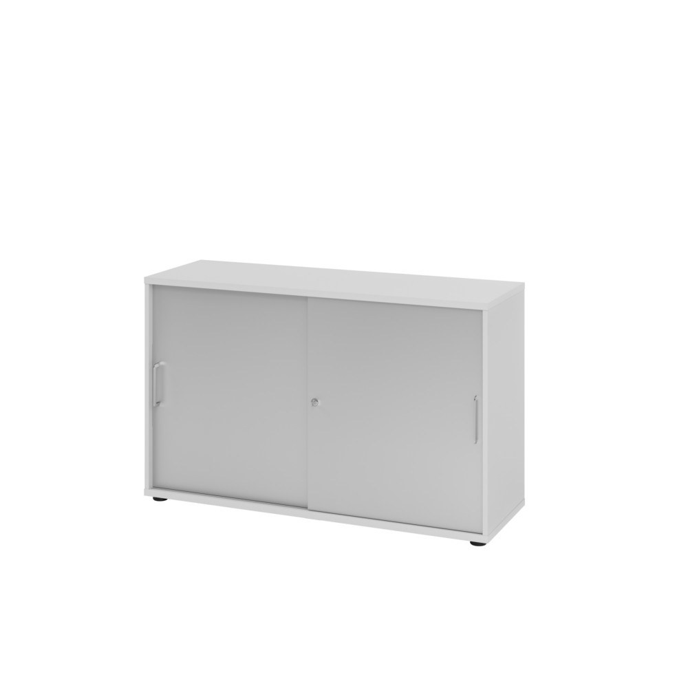 Image of  Anlieferzustand: zerlegt, teilmontiertHammerbacher Schiebetürschrank 2OH 120cm BS Grau/Silber Hammerbacher Schiebetürschrank 2OH 120cm BS Grau/Silber