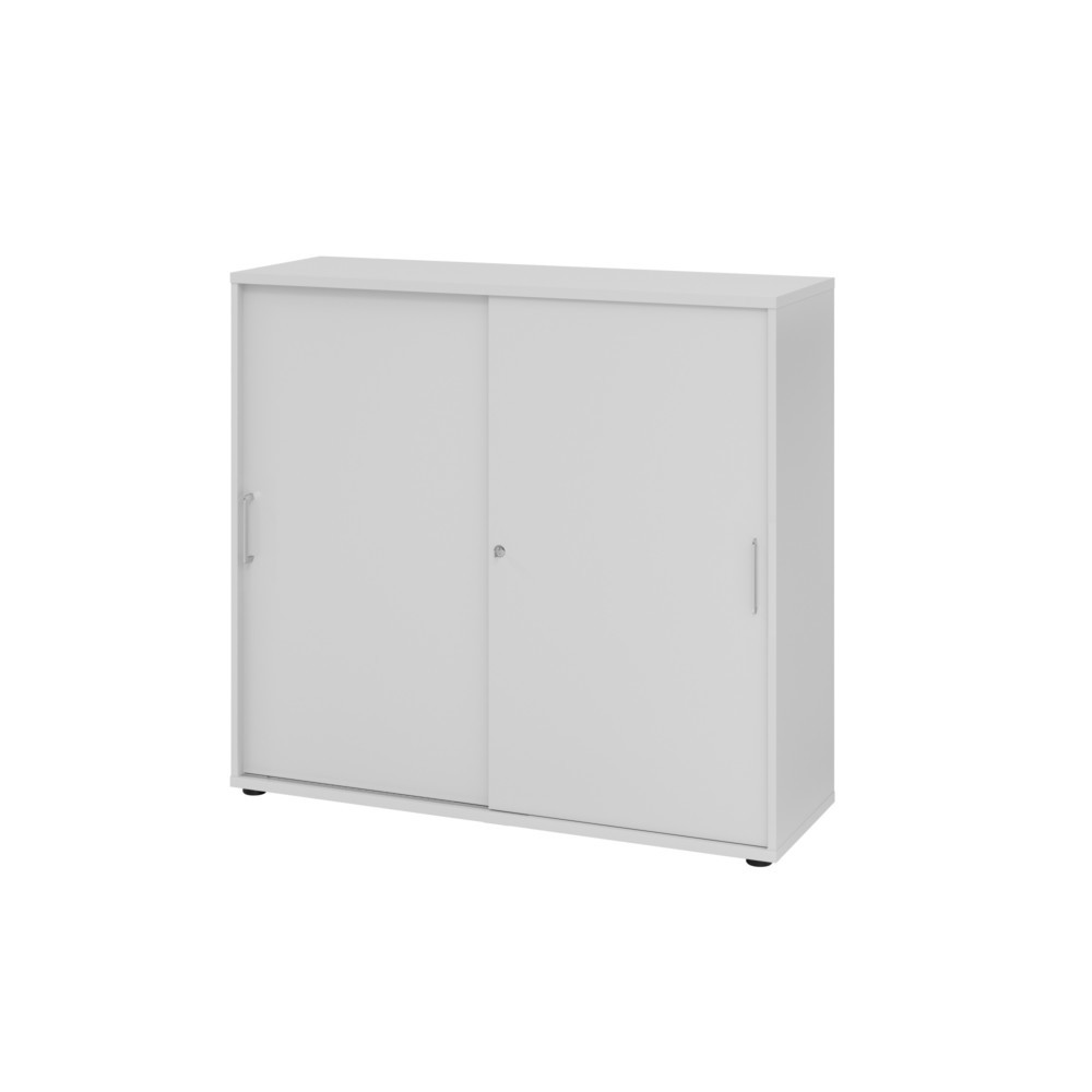 Image of  Anlieferzustand: zerlegt, teilmontiertHammerbacher Schiebetürschrank 3OH 120cm BS Grau/Grau Hammerbacher Schiebetürschrank 3OH 120cm BS Grau/Grau