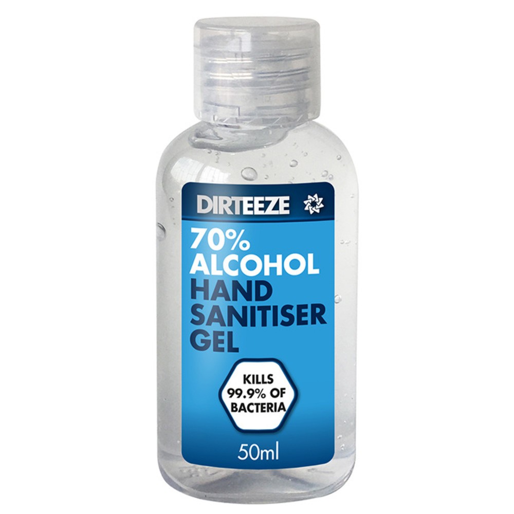 Image of  Verschiedene Flaschengrössen und Stückzahlen erhältlichHand-Desinfektionsgel, 50 ml, 120 Stk/VE Hand-Desinfektionsgel, 50 ml, 120 Stk/VE