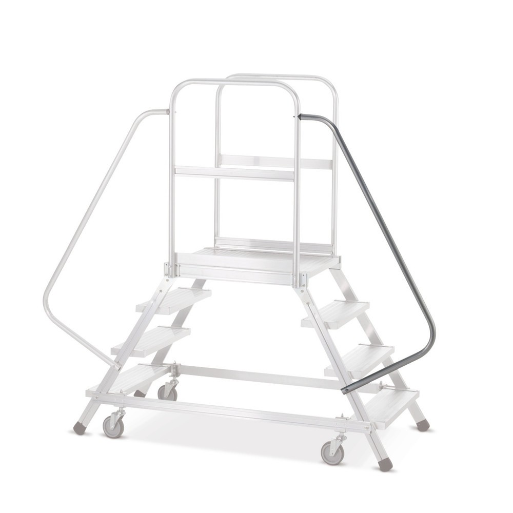 Image of  Für einseitige und doppelseitige begehbare PodesttreppenHandlauf für Podesttreppe ZARGES, für 4-6 Stufen Handlauf für Podesttreppe ZARGES, für 4-6 Stufen