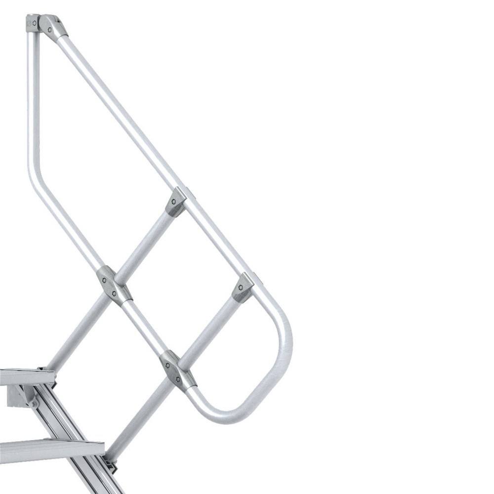 Image of Bitte beachten Sie, dass die Artikel nicht retourniert werden können, da es sich um Sondergrössen seitens des Herstellers handelt.Handlauf für Schwerlast-Sicherheitstreppe ZARGES, für 5 Stufen Handlauf für Schwerlast-Sicherheitstreppe ZARGES, für 5 Stufen