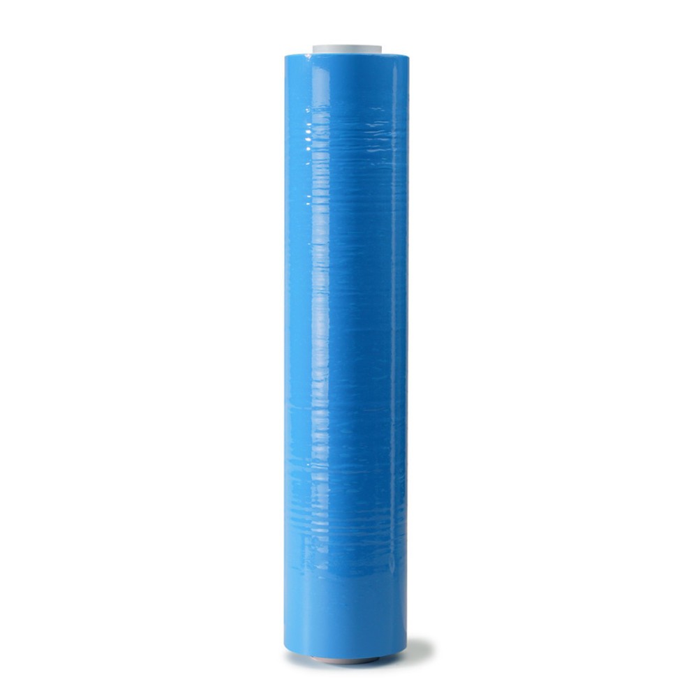 Image of  Gewicht / Rolle: ca. 3,2 kgHandstretchfolie, 500 mm x 260 lfm., Stärke: 23µ, Farbe: blau Handstretchfolie, 500 mm x 260 lfm., Stärke: 23µ, Farbe: blau