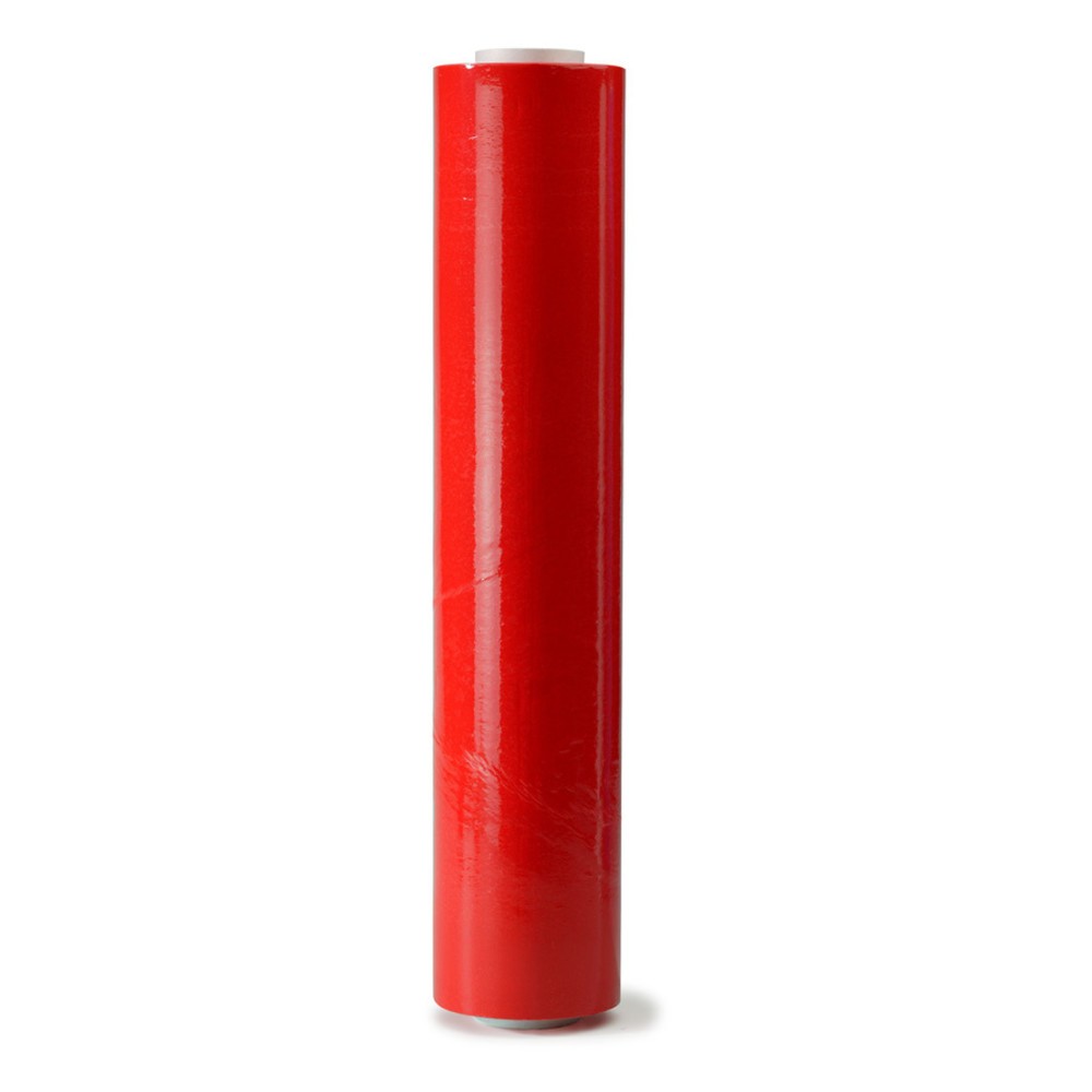 Image of  Gewicht / Rolle: ca. 3,2 kgHandstretchfolie, 500 mm x 260 lfm., Stärke: 23µ, Farbe: rot Handstretchfolie, 500 mm x 260 lfm., Stärke: 23µ, Farbe: rot