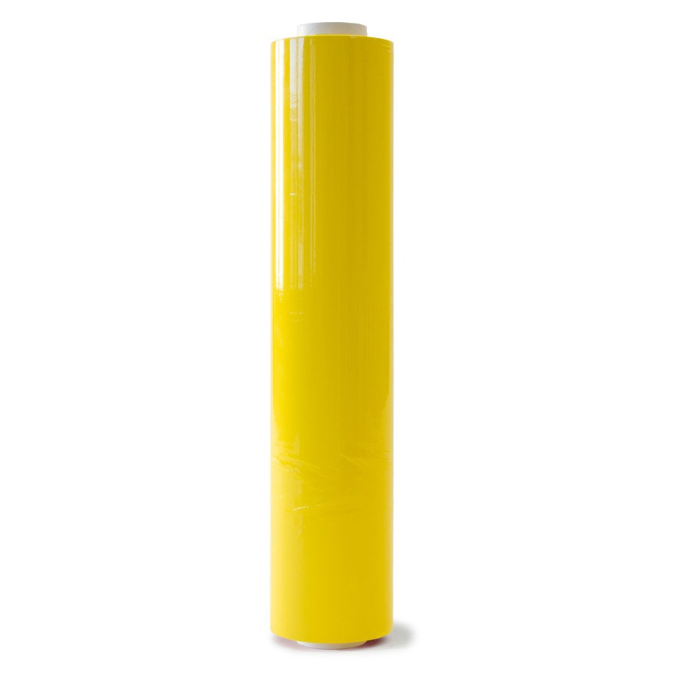 Image of  Gewicht / Rolle: ca. 3,2 kgHandstretchfolie, 500 mm x 260 lfm., Stärke: 23µ, Farbe: gelb Handstretchfolie, 500 mm x 260 lfm., Stärke: 23µ, Farbe: gelb