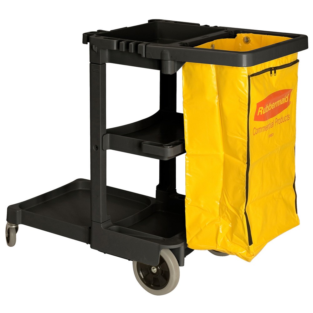 Image of Für mobile Reinigungs- und Reparaturdienste: der Hausmeisterwagen Rubbermaid® Ob Reparatur- oder Abfalldienst: Mit dem Hausmeisterwagen Rubbermaid® an Ihrer Seite decken Sie viele alltägliche Aufgaben bei der Instandhaltung von Gebäuden und Wohnanlagen ab