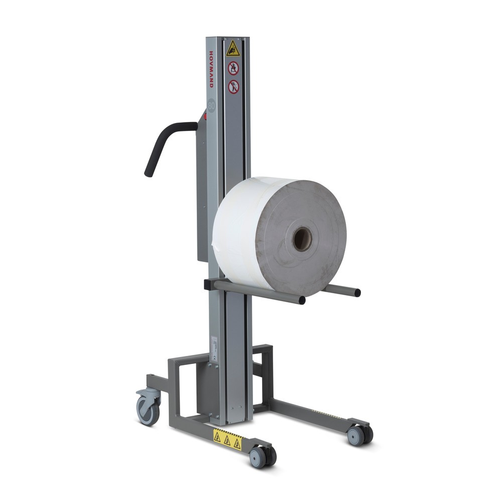 Image of Hebelift HOVMAND – effizienter Einsatz auf engstem Raum Dieser Hebelift wurde speziell für den Einsatz in räumlich beschränkten Umgebungen konstruiert. Mit ihm befördern Sie Lasten bis zu einem Gewicht von 200 kg. Die robuste Aluminium-Stahl-Konstruktion 