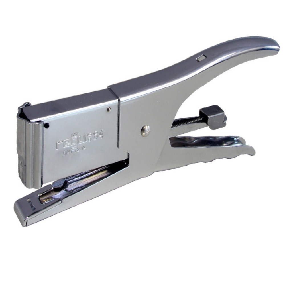 Image of  Mit Hinterladesystem für 150 KlammernHeftzange Regur 64, für den Bürobereich, für 4mm Heftklammern, vollverchromt Heftzange Regur 64, für den Bürobereich, für 4mm Heftklammern, vollverchromt