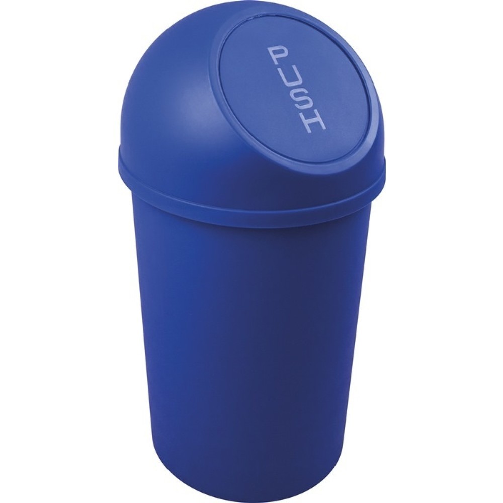Image of  Kopfteil abnehmbarHELIT Abfallbehälter, 13 l blau, H490xØ253mm HELIT Abfallbehälter, 13 l blau, H490xØ253mm