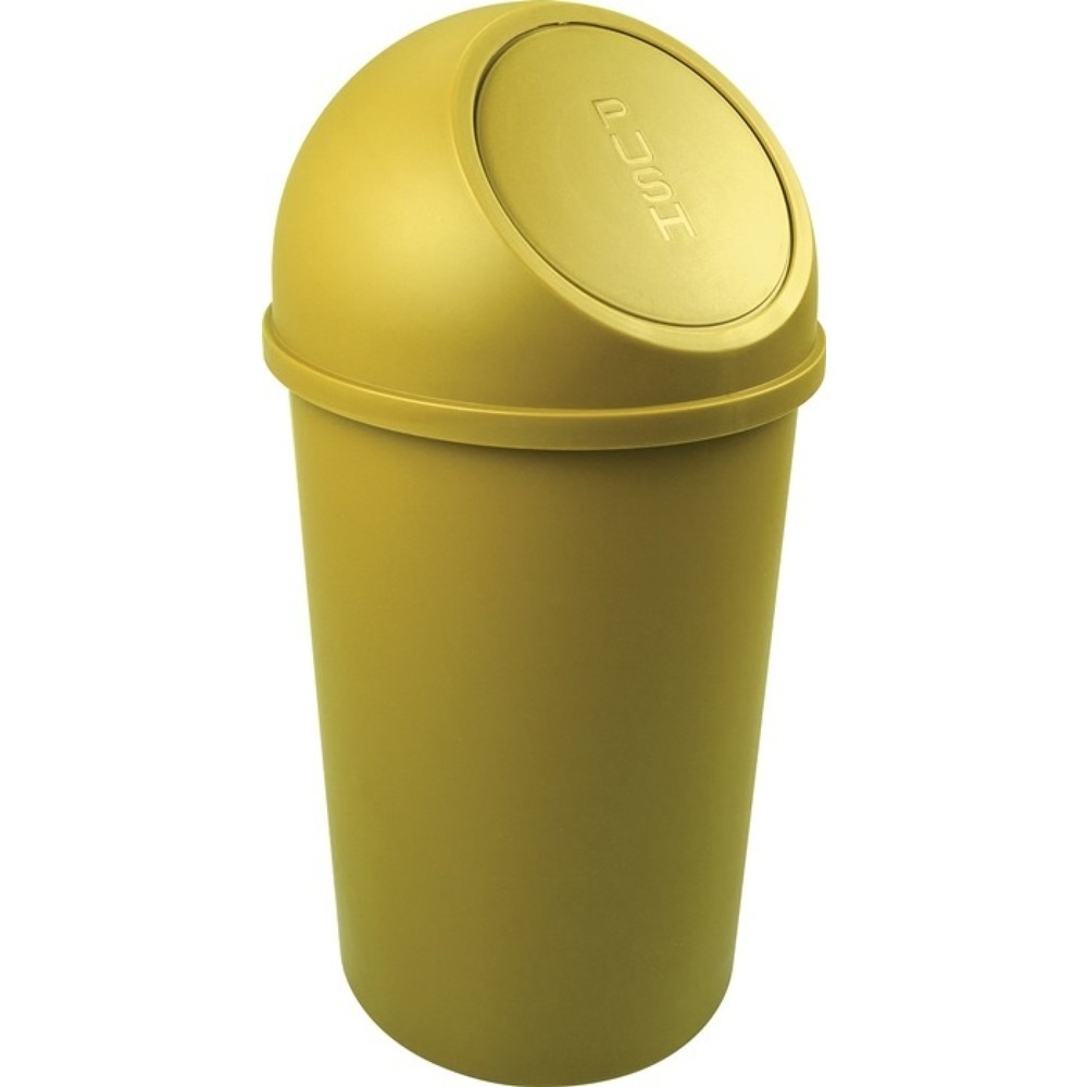 Image of  Kopfteil abnehmbarHELIT Abfallbehälter, 25 l gelb, H615xØ312mm HELIT Abfallbehälter, 25 l gelb, H615xØ312mm