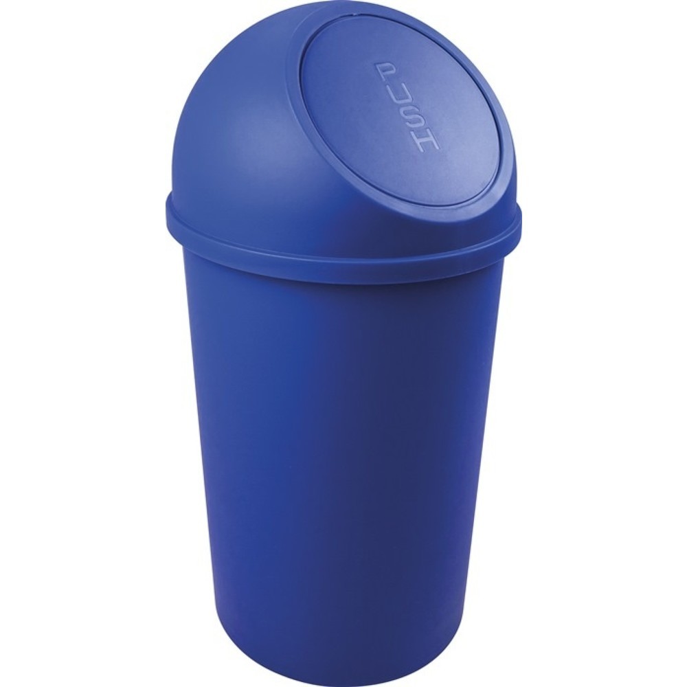 Image of  Kopfteil abnehmbarHELIT Abfallbehälter, 25 l blau, H615xØ312mm HELIT Abfallbehälter, 25 l blau, H615xØ312mm