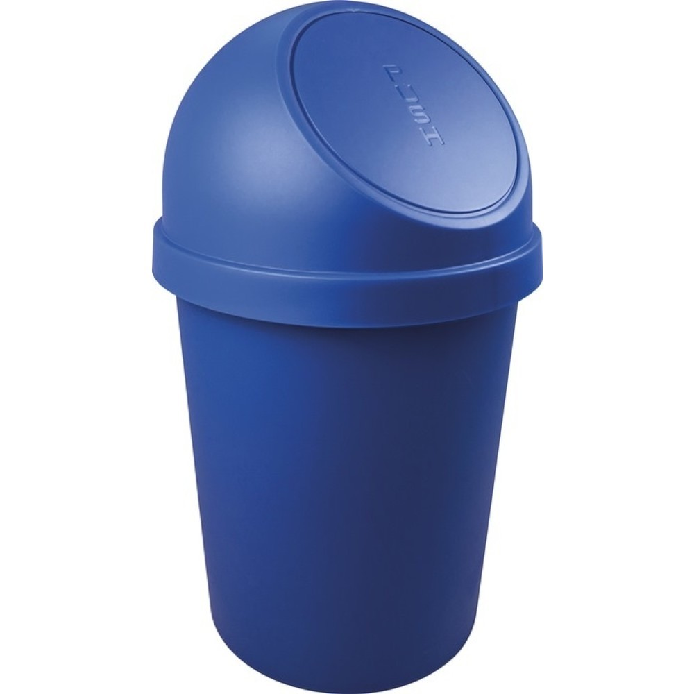 Image of  Kopfteil abnehmbarHELIT Abfallbehälter, 45 l blau, H700xØ403mm HELIT Abfallbehälter, 45 l blau, H700xØ403mm