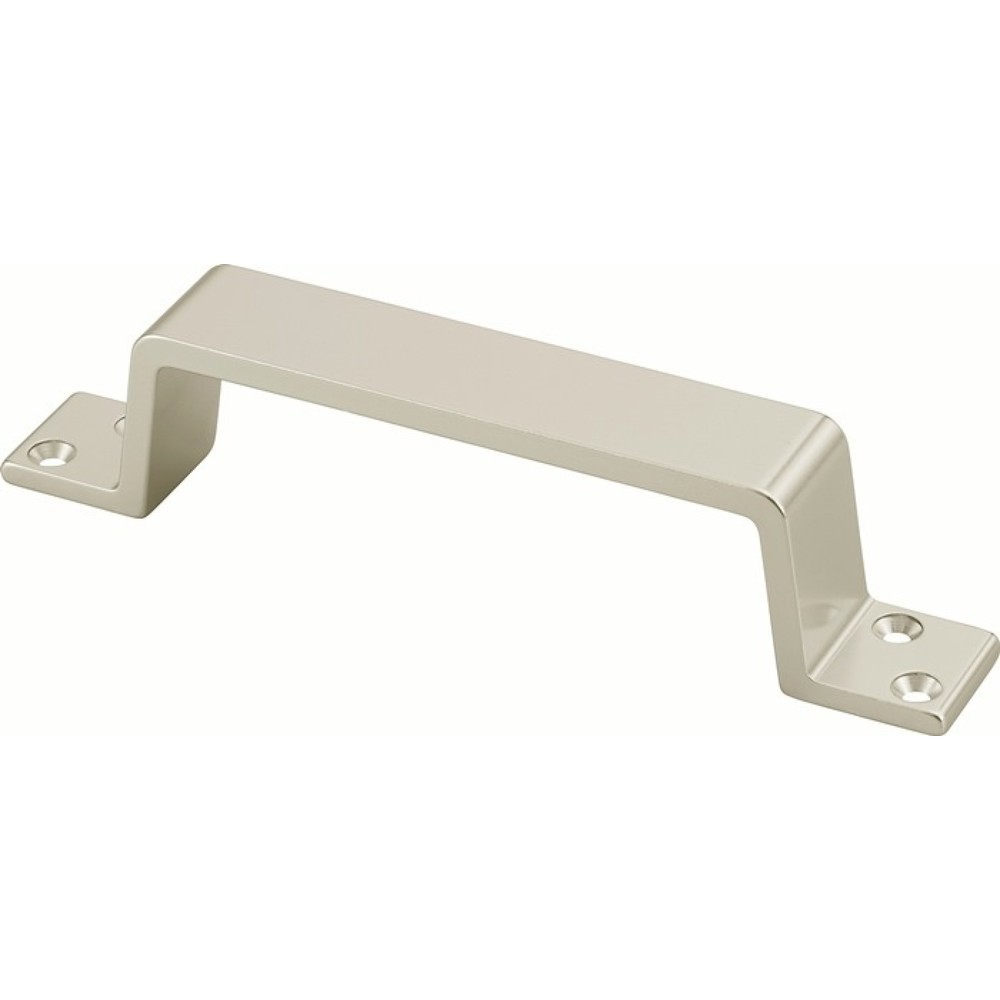 Image of  Anzahl Löcher: 4HERMETA Handgriff 420 Ausladung 32 mm, Aluminium neusilberfarbig eloxiert, Länge 170 mm Breite 25 mm, Anzahl Löcher 4 HERMETA Handgriff 420 Ausladung 32 mm, Aluminium neusilberfarbig eloxiert, Länge 170 mm Breite 25 mm, Anzahl Löcher 4