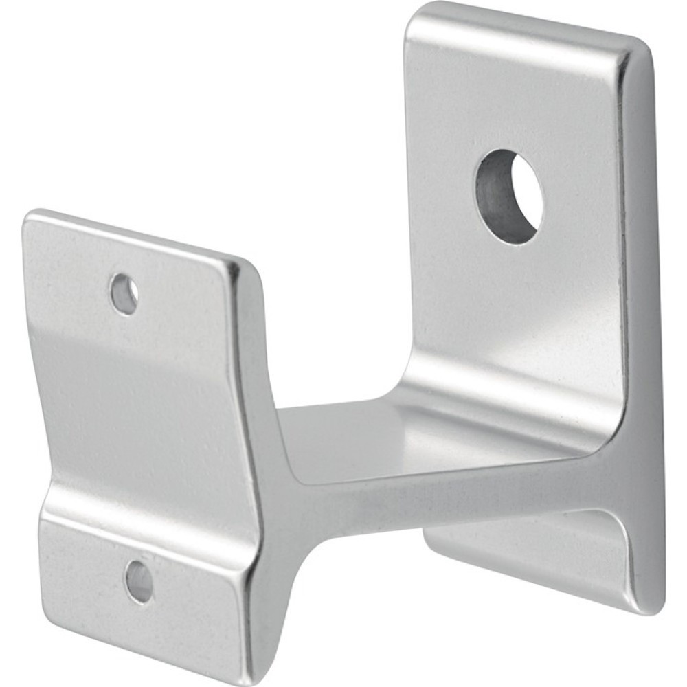 Image of  Grösse Wandplatte: 56 x 30mmHERMETA Handlaufträger 3570, Aluminium silberfarbig eloxiert, seitliche Montage HERMETA Handlaufträger 3570, Aluminium silberfarbig eloxiert, seitliche Montage