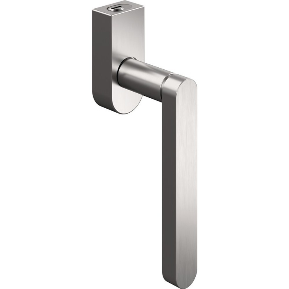 Image of  Prüfung: DIN EN 13126 Teil 3 DIN EN 1627 - 1630 RC1 - RC6HEWI Fenstergriff 270XAFGA.1, 40 mm, Edelstahl matt, abschliessbar HEWI Fenstergriff 270XAFGA.1, 40 mm, Edelstahl matt, abschliessbar