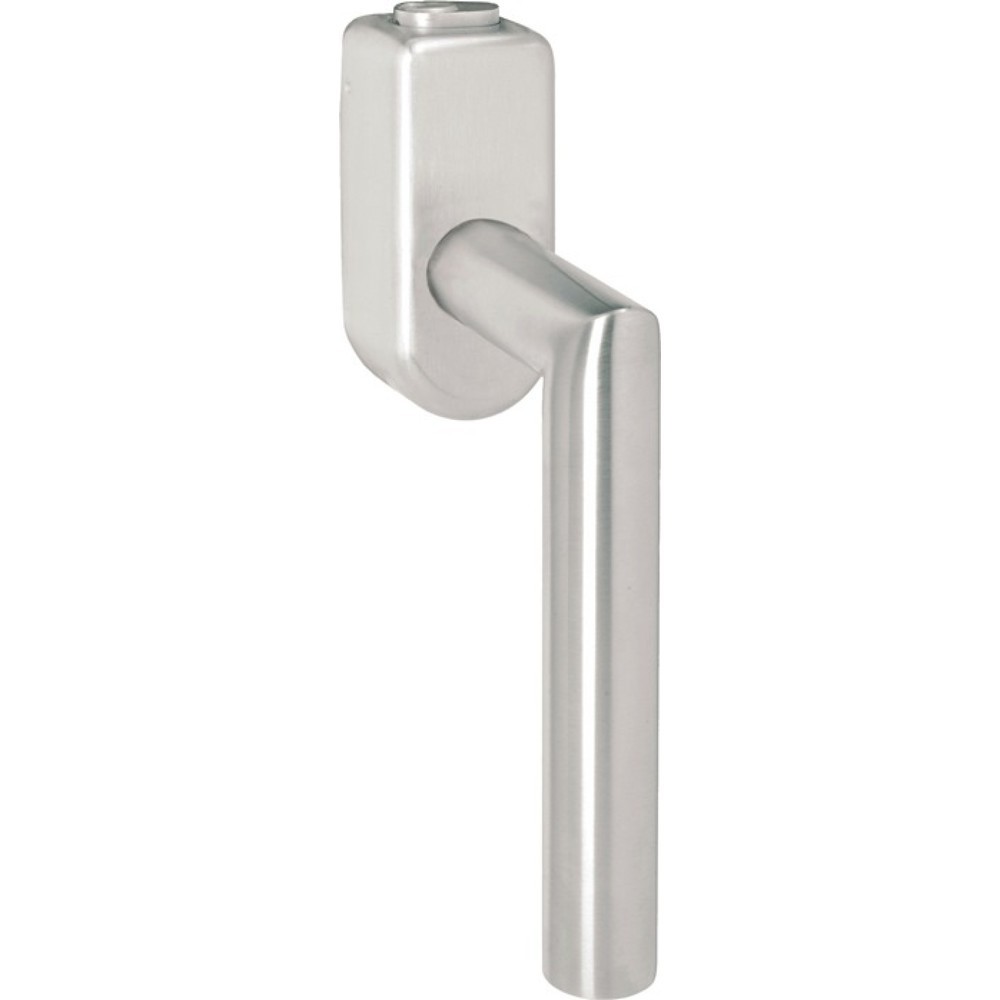 Image of  Prüfung: DIN EN 13126 Teil 3 DIN EN 1627 - 1630 RC1 - RC6HEWI Fenstergriff abschliessbar 162XAFGA, 30 mm, Edelstahl matt, abschliessbar HEWI Fenstergriff abschliessbar 162XAFGA, 30 mm, Edelstahl matt, abschliessbar