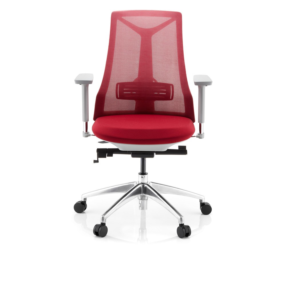 Image of FALUN GREY - Bewährte Technik in neuer Kombination! Mit dem modernen Profibürostuhl FALUN GREY hält die Zukunft Einzug in Ihrem Büro. Der solide Rahmen in edlem Grau sorgt, in Kombination mit der an den Rändern abfallenden Schaumstoffpolsterung der Sitzfl