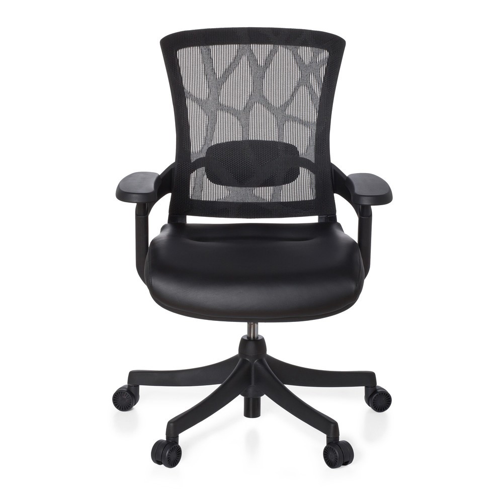 Image of SKATE BASE - Moderner Bürostuhl mit innovativer Mechanik in Lederausführung Die Bürostühle der Serie SKATE BASE bieten innovative Technik, besonderen Sitzkomfort und eine hochwertige Verarbeitung. Eine Besonderheit dieses Bürostuhles ist das höhenverstell