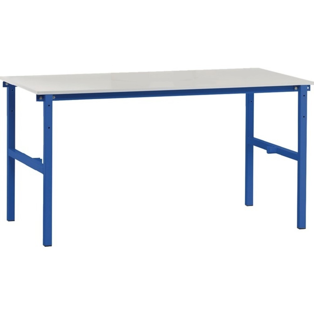 Image of  Plattenoberfläche kunststoffbeschichtet lichtgrau, RAL 7035HÜDIG & ROCHOLZ Pack- und Arbeitstisch, B1600xT800xH850 mm HÜDIG & ROCHOLZ Pack- und Arbeitstisch, B1600xT800xH850 mm