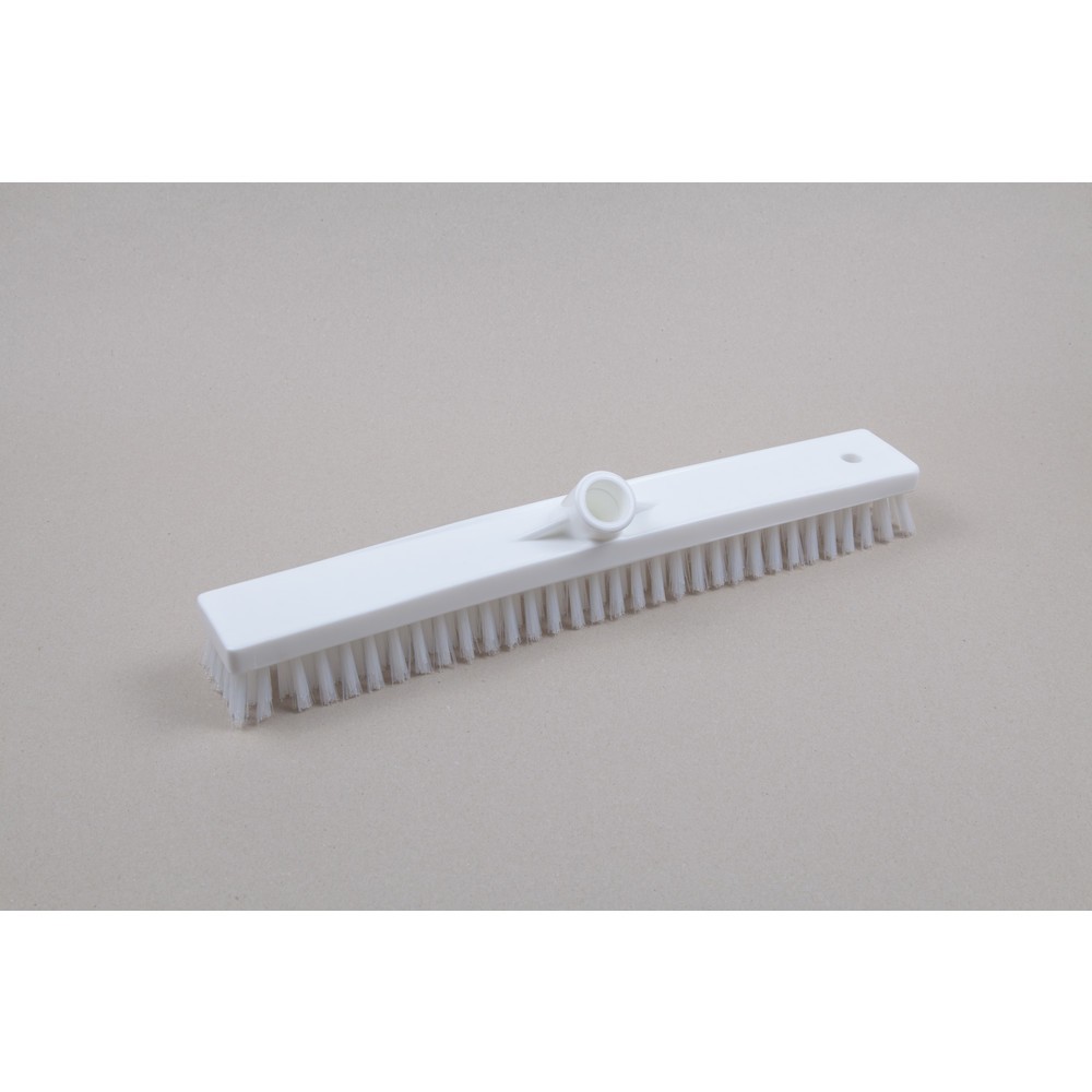 Image of  Resistent gegen viele Säuren/LaugenHygiene-Schrubber/-Wischer, Kunststoff, dt. Gewinde, Polyesterborsten 0.50, hart, 450 mm, transparent Hygiene-Schrubber/-Wischer, Kunststoff, dt. Gewinde, Polyesterborsten 0.50, hart, 450 mm, transparent