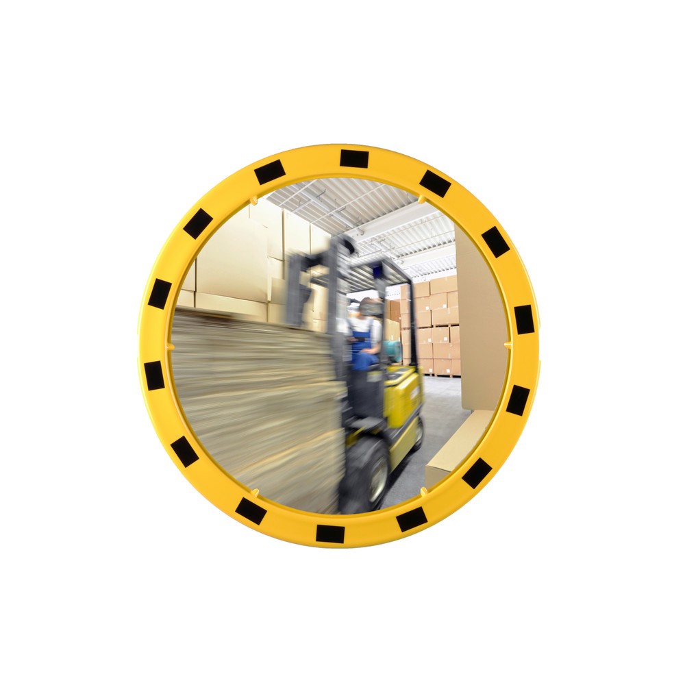 Image of Für mehr Sicherheit im industriellen Innenbereich: der Raumspiegel EUvex Egal ob an Engstellen, unübersichtlichen Kreuzungen oder Knotenpunkten: Der Industriespiegel EUvex bietet Ihnen durch seine hochwertige optische Spiegelfläche einen guten Überblick. 