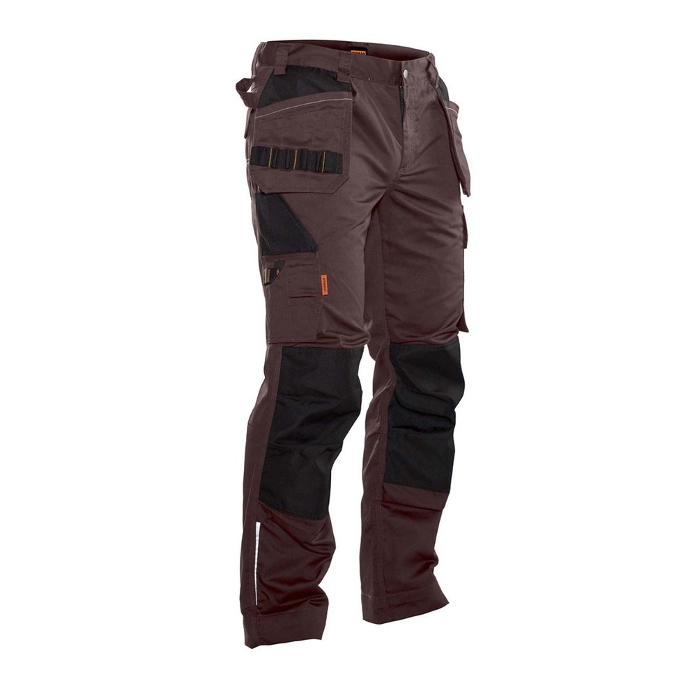 Image of  C42-64 kann dank 5 cm Aufschlag am Beinabschluss verlängert werdenJobman Handwerker Hose mit Holstertaschen braun, Grösse 44 Jobman Handwerker Hose mit Holstertaschen braun, Grösse 44