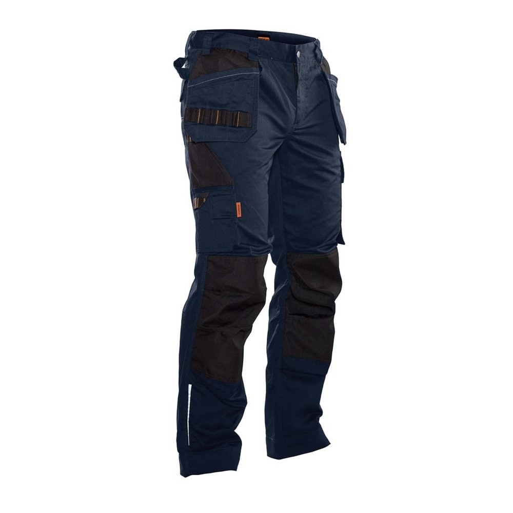 Image of  C42-64 kann dank 5 cm Aufschlag am Beinabschluss verlängert werdenJobman Handwerker Hose mit Holstertaschen dunkelblau, Grösse 48 Jobman Handwerker Hose mit Holstertaschen dunkelblau, Grösse 48