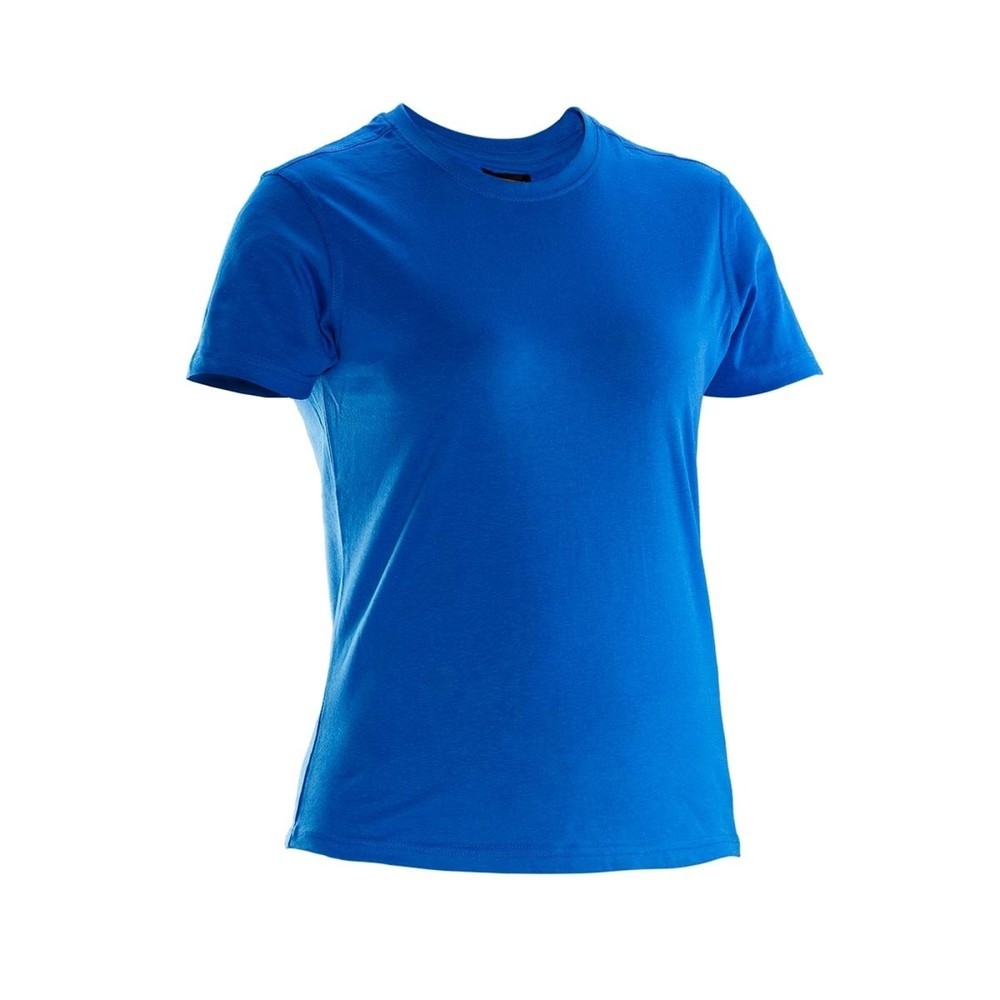 Image of  STANDARD 100 by OEKO-TEX© zertifiziertJobman T-Shirt Damen, blau, Grösse L Jobman T-Shirt Damen, blau, Grösse L