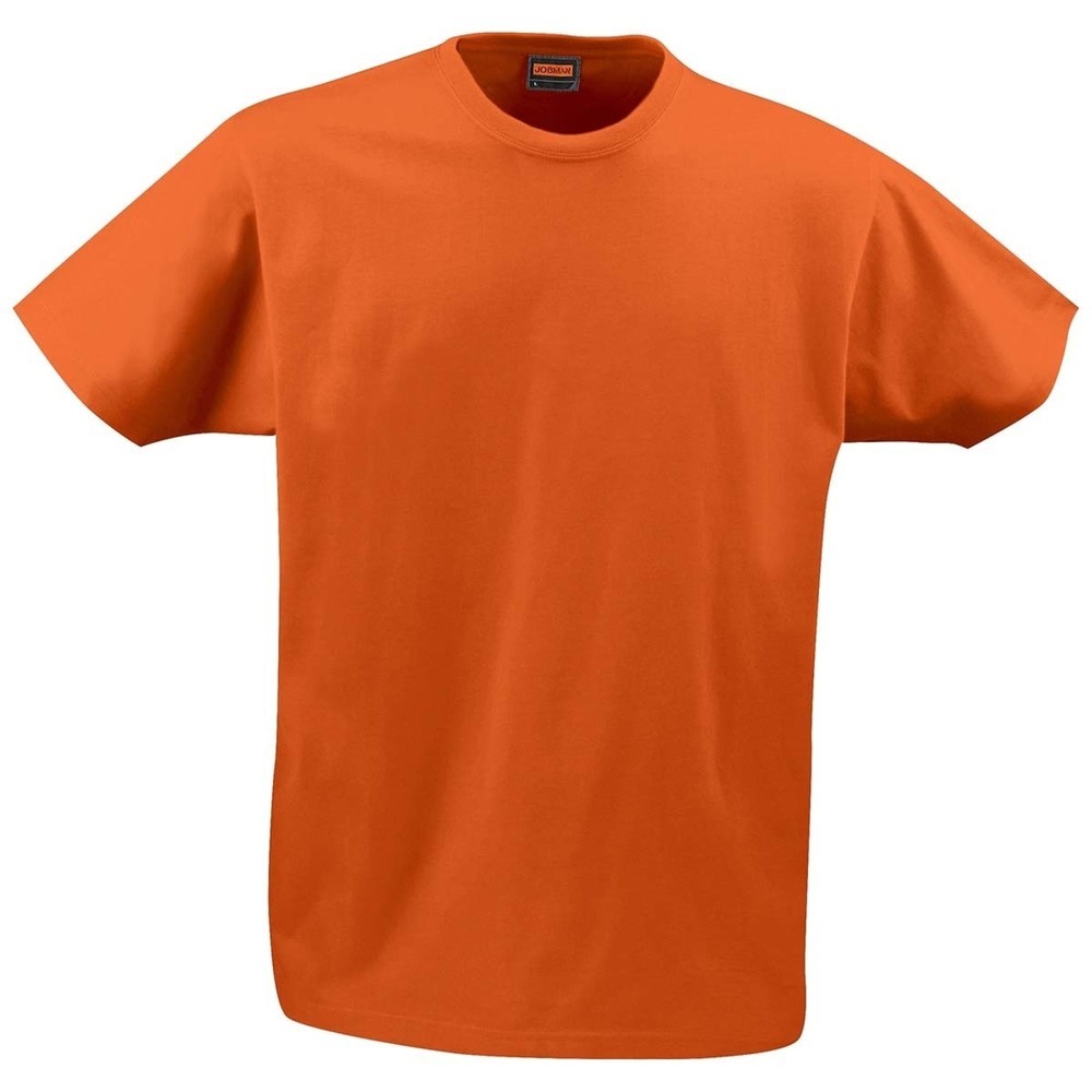 Image of  STANDARD 100 by OEKO-TEX© zertifiziertJobman T-Shirt Herren, orange, Grösse XXXL Jobman T-Shirt Herren, orange, Grösse XXXL