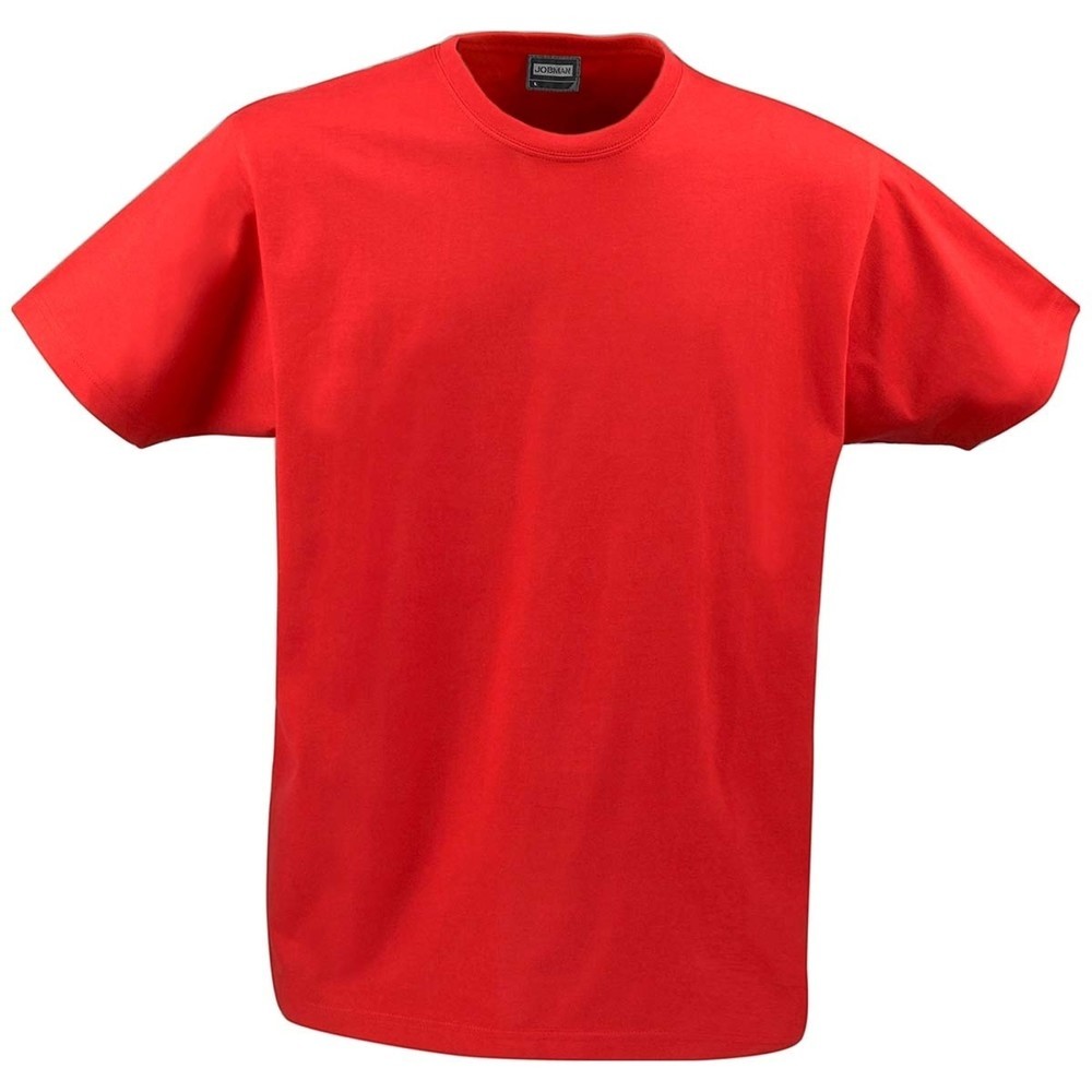 Image of  STANDARD 100 by OEKO-TEX© zertifiziertJobman T-Shirt Herren, rot, Grösse L Jobman T-Shirt Herren, rot, Grösse L