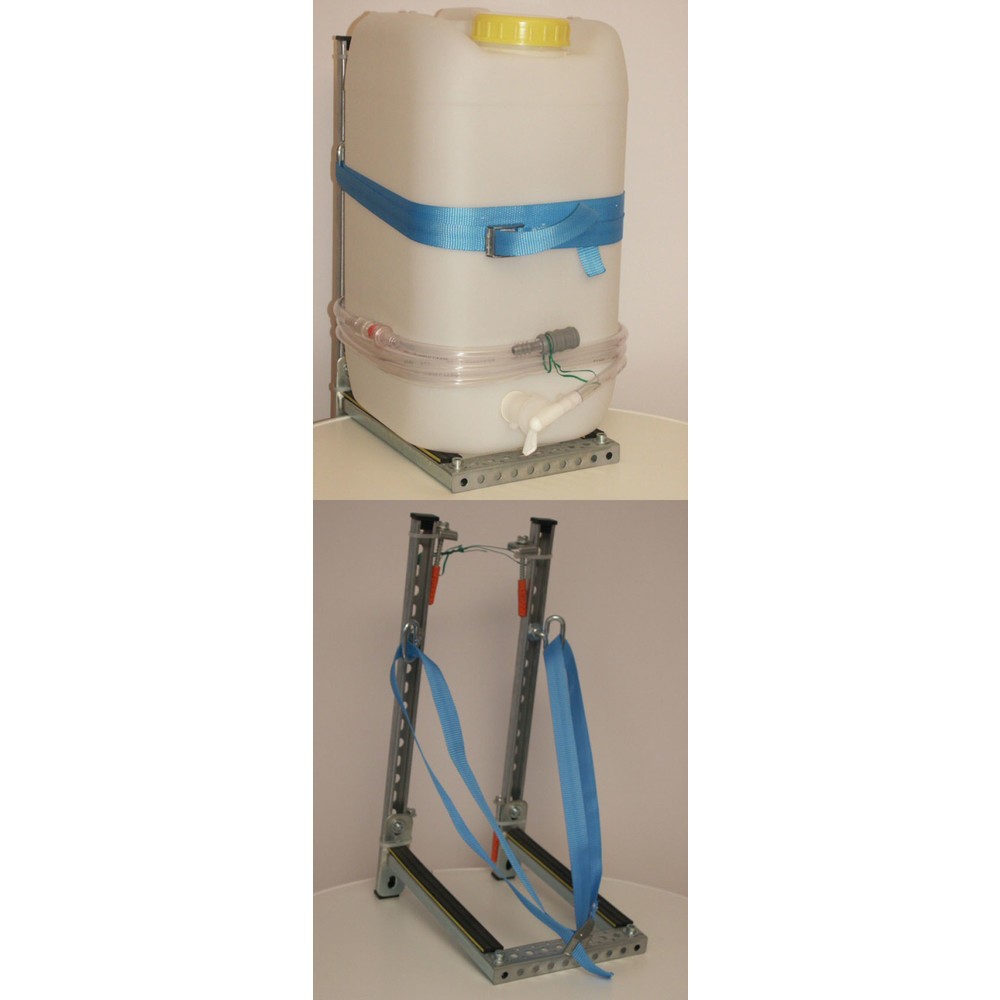 Image of  Wahlweise für 30-l- oder 60-l-Tank erhältlichJungheinrich™ Wandhalterung für 30 l Tank Jungheinrich™ Wandhalterung für 30 l Tank