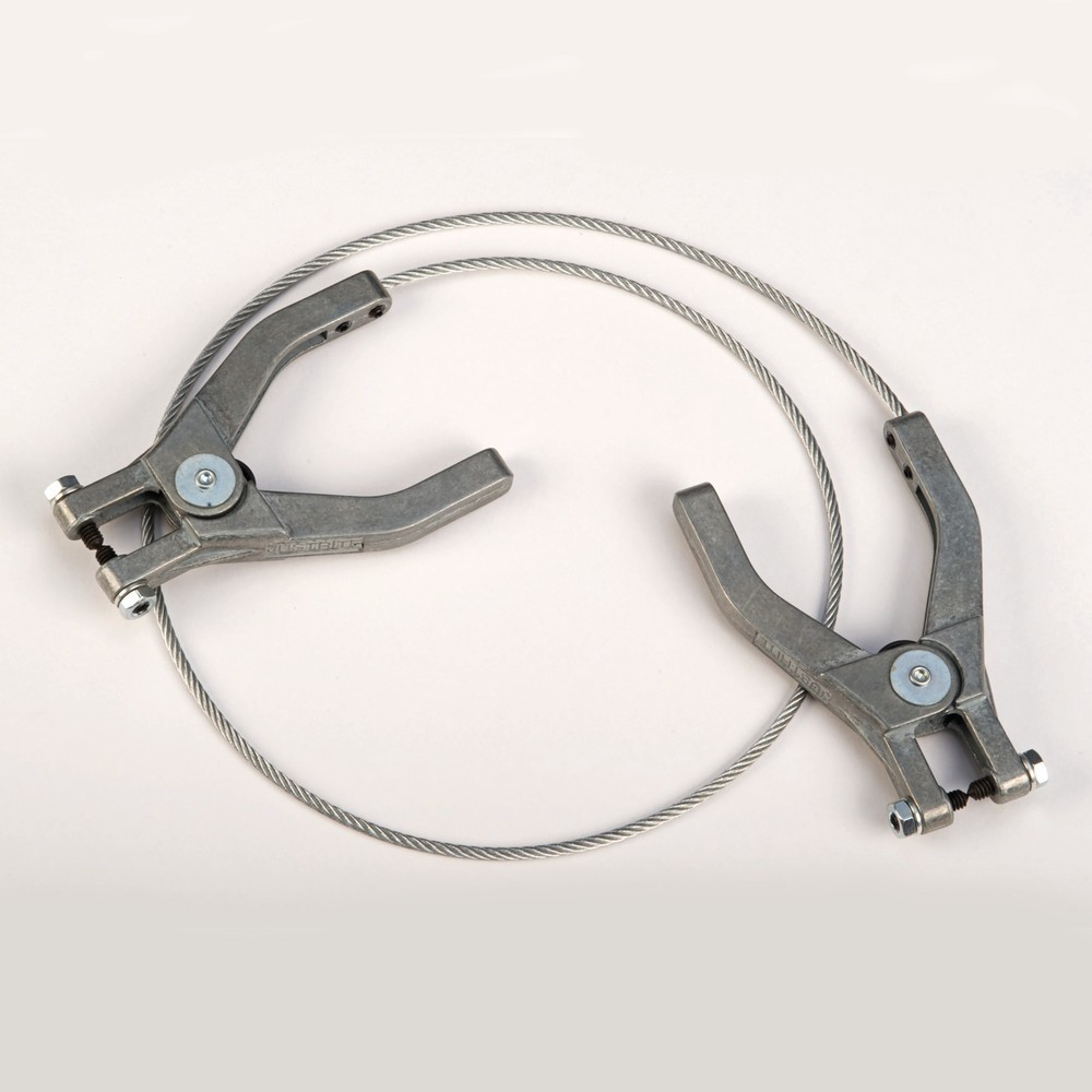 Image of  Kundenspezifische Längenausführungen in 1-m-Schritten auf Anfrage erhältlichJustrite Antistatik-Draht, Handklammern Justrite Antistatik-Draht, Handklammern