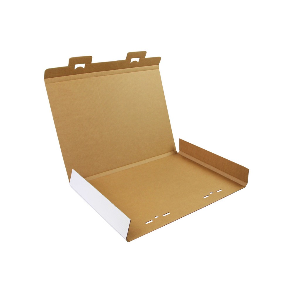 Image of  Kein zusätzliches Verkleben notwendigKalenderverpackung, 605 x 427 x 15 mm, Qualität 1.30 B, weiss, DIN A2 Kalenderverpackung, 605 x 427 x 15 mm, Qualität 1.30 B, weiss, DIN A2