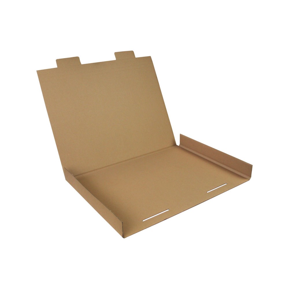 Image of  Kein zusätzliches Verkleben notwendigKalenderverpackung, 630 x 430 x 10 mm, Qualität 1.20 B, braun, DIN A2 Kalenderverpackung, 630 x 430 x 10 mm, Qualität 1.20 B, braun, DIN A2