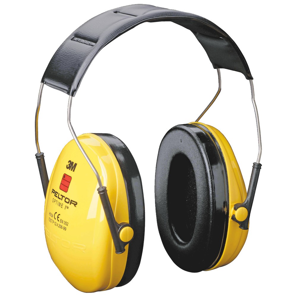 Image of Allroundschutz Peltor™ Optime™ I für mittlere Schalldämmung Der 3M™ Peltor™ Gehörschutz schützt vor mittlerer Lärmbelästigung in der Industrie und in Werkstätten. Er reduziert die wahrgenommene Umgebungslautstärke um 27 dB. Bei hohem Frequenzbereich beträ