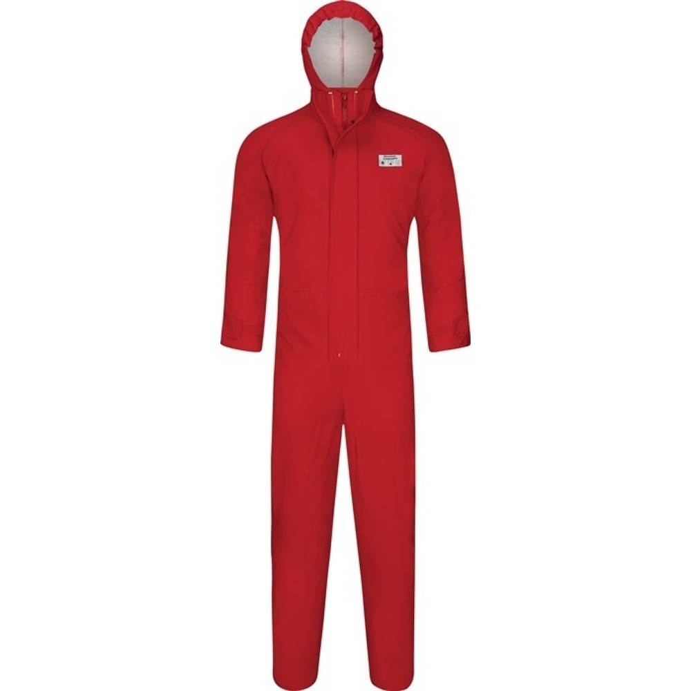 Image of  Anwendungsbereiche: Chemikalienschutz, Tankreinigung, Bordanzug Speditionen, Entsorgung/SanierungDECONTEX Overall decontex® CONCEPT 2800 Gr.L rot DECONTEX Overall decontex® CONCEPT 2800 Gr.L rot