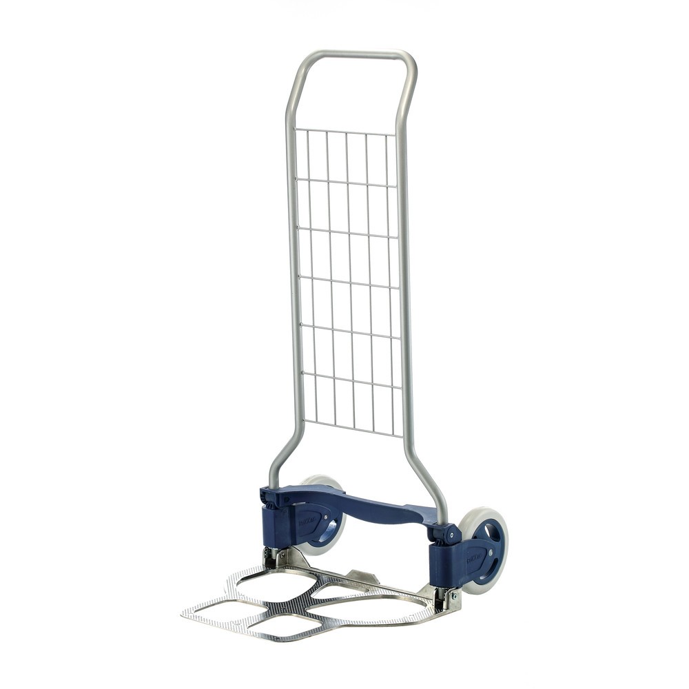 Image of Transportkarre für ergonomisches Handling im Versanddienst Ausklappen, beladen und Ware abtransportieren – schnell und einfach: Die robuste Klappkarre RuXXac®-cart Paketroller bietet Ihnen dafür einen patentierten Faltmechanismus: Dank Klappmechanik ist d