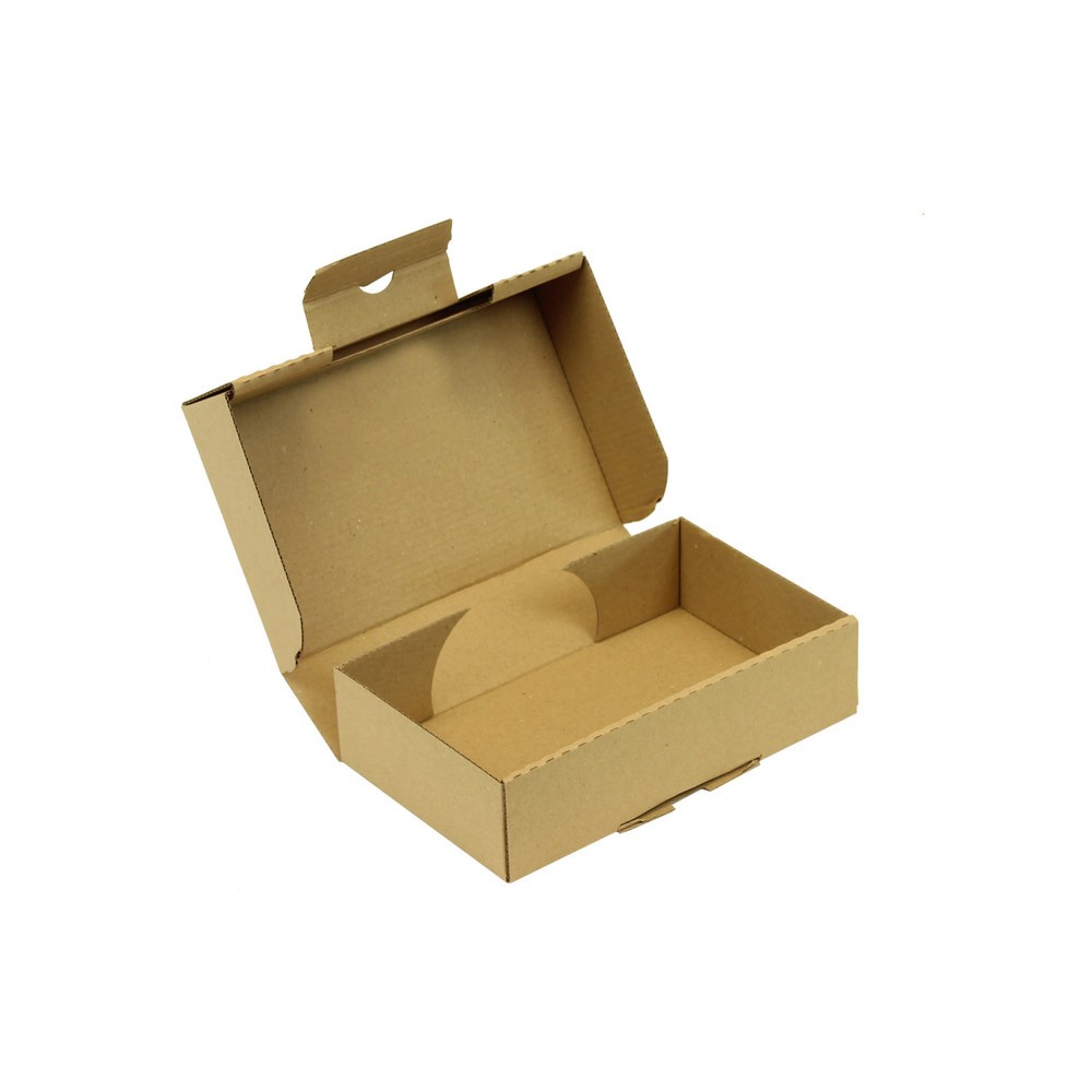 Image of  Ideal für den repräsentativen Versand von Klein- und Ersatzteilen, Mustern etc.Klappschachtel 1-wellig, 182 x 112 x 45 mm Klappschachtel 1-wellig, 182 x 112 x 45 mm