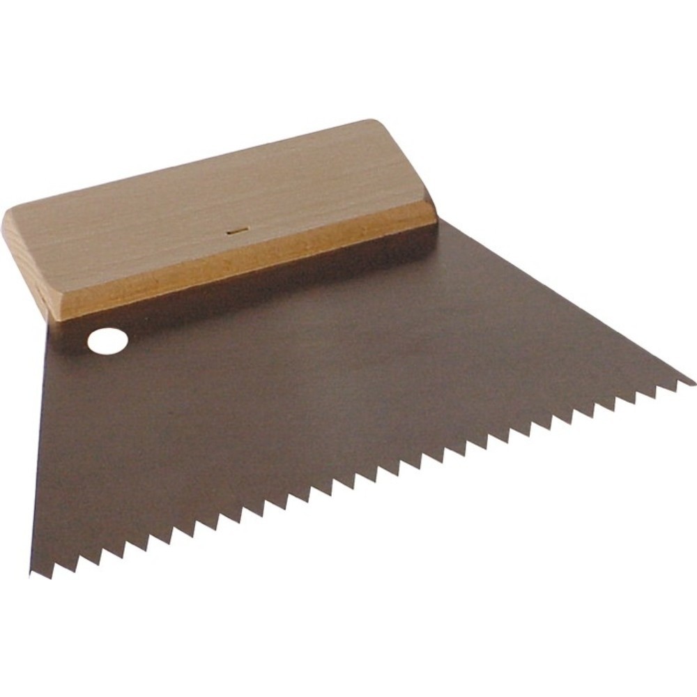 Image of  Griff: HolzgriffKleberspachtel B.180mm Zahn grob B4 Holzgr. Kleberspachtel B.180mm Zahn grob B4 Holzgr.