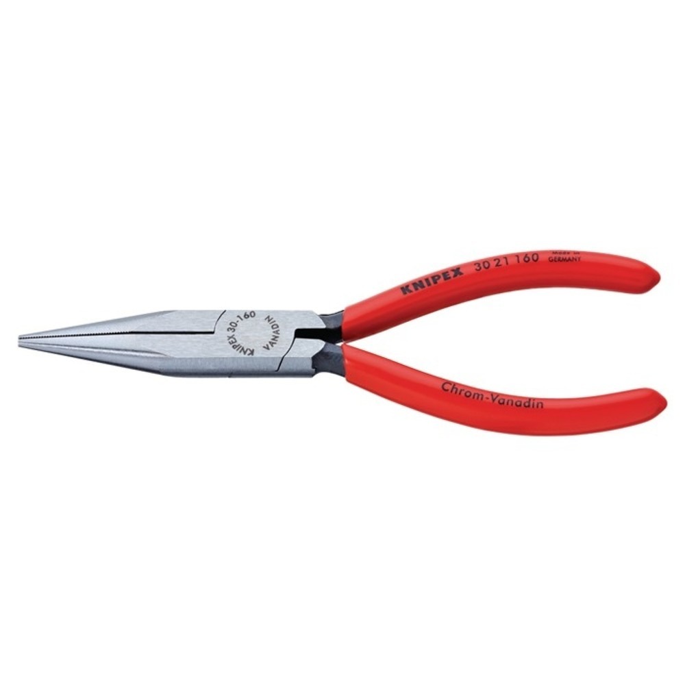 Image of  Form: 2KNIPEX Langbeckzange Gesamt-L.140mm Form 2 Kopf pol.Ku.-Überzug KNIPEX Langbeckzange Gesamt-L.140mm Form 2 Kopf pol.Ku.-Überzug