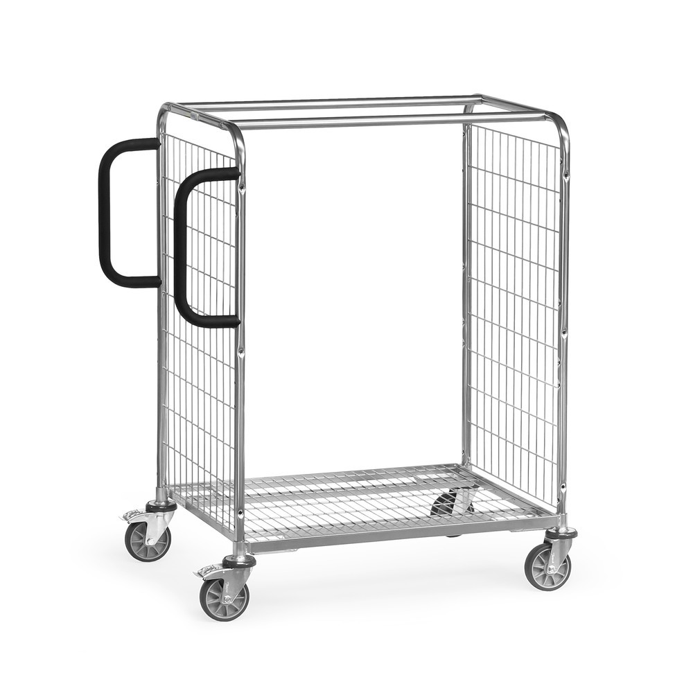 Image of Praktischer Kommissionierwagen von fetra®, der vielfach erweitert werden kann Beim Kommissionieren gibt es viele unterschiedliche Herausforderungen an das Transportgerät, die beachtet werden müssen. Der Kommissionierwagen von fetra® bietet hierfür ein mul