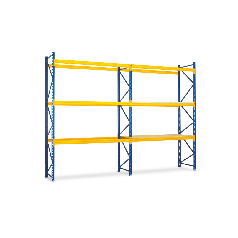 Image of Das Komplettpaket Palettenregal Typ MPB – die ideale Lagerlösung für palettierte Waren Jungheinrich™Palettenregale haben sich in mehr als 30 Jahren durch Qualität und universelle Einsatzmöglichkeiten bestens bewährt. Die Grundlage der statischen Nachweisf