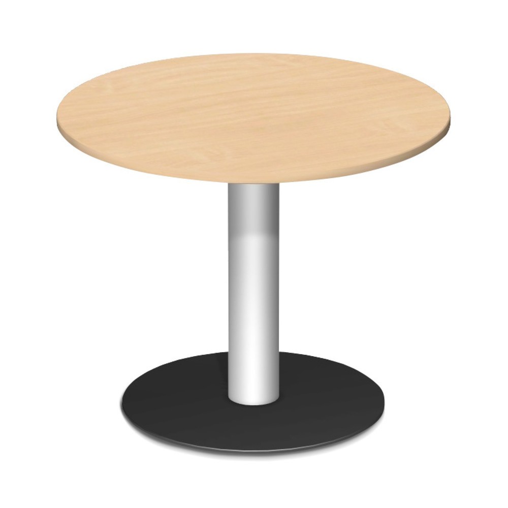 Image of Langlebige runde Tische für Meetings und Konferenzen Wenn in Ihrem Unternehmen kleine Arbeitsgruppen öfter kurze Meetings abhalten, ist dieser Rund-Tisch gut geeignet. Für eine Stehtischgruppe, z. B. für Konferenzen, kombinieren Sie den Tisch mit anderen 