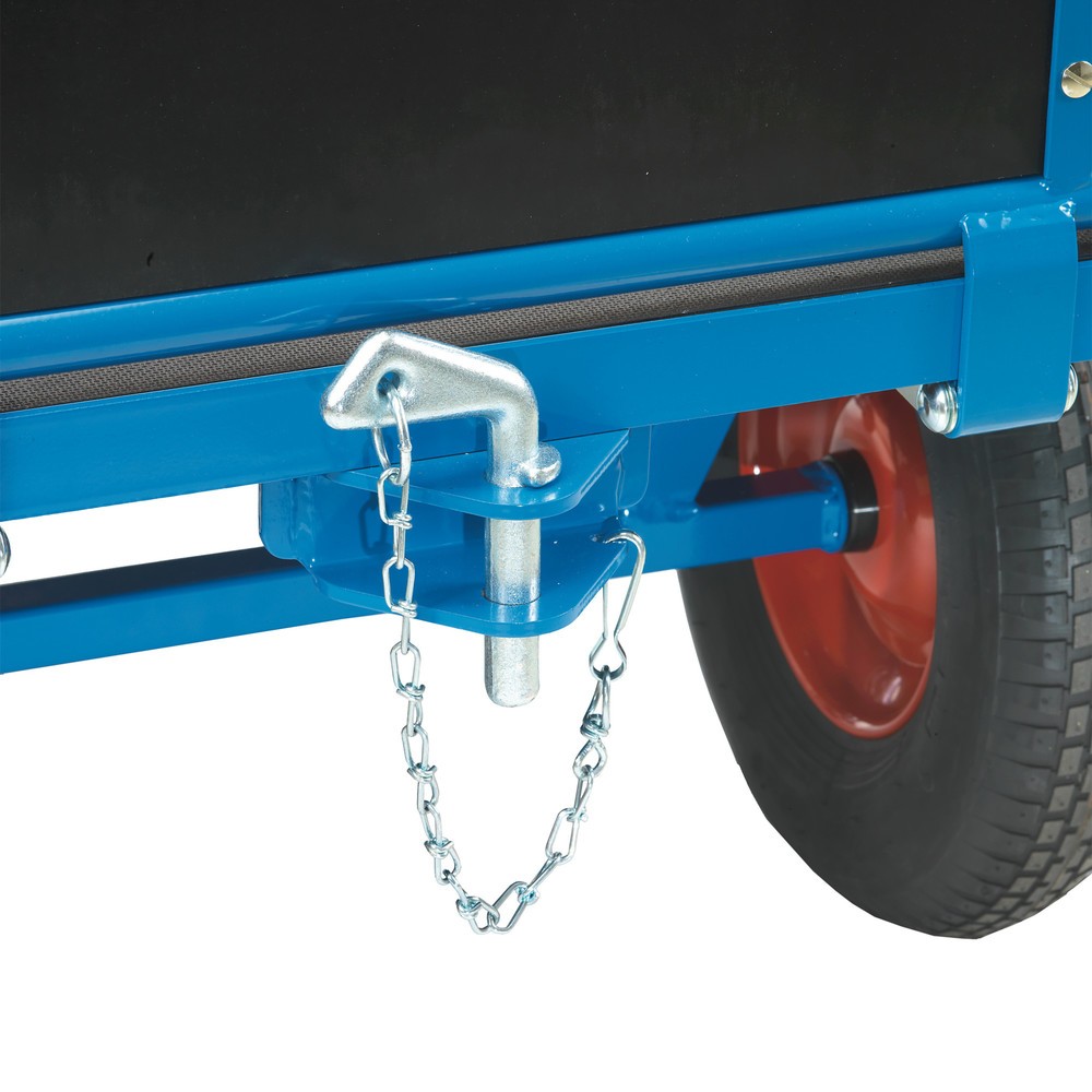Image of  An Kette befestigter SicherungsspintKupplung für Handpritschenwagen fetra®, hinten Kupplung für Handpritschenwagen fetra®, hinten