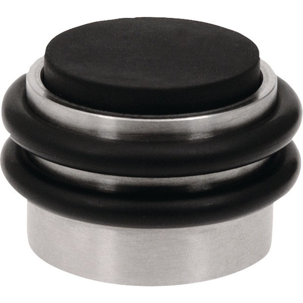 Image of  Modell: 2053.31KWS Bodentürpuffer 2053.31, Aluminium silberfarbig eloxiert, Ø 42 mm Höhe 28 mm, Dübelmontage KWS Bodentürpuffer 2053.31, Aluminium silberfarbig eloxiert, Ø 42 mm Höhe 28 mm, Dübelmontage