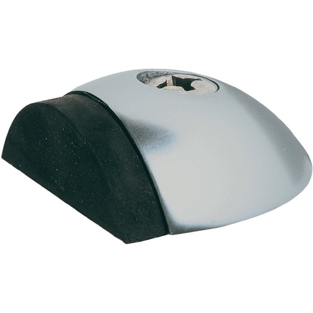 Image of  Modell: 2001.31KWS Türpuffer 2001.31, Leichtmetall silberfarbig eloxiert, Höhe 18 mm, Dübelmontage KWS Türpuffer 2001.31, Leichtmetall silberfarbig eloxiert, Höhe 18 mm, Dübelmontage