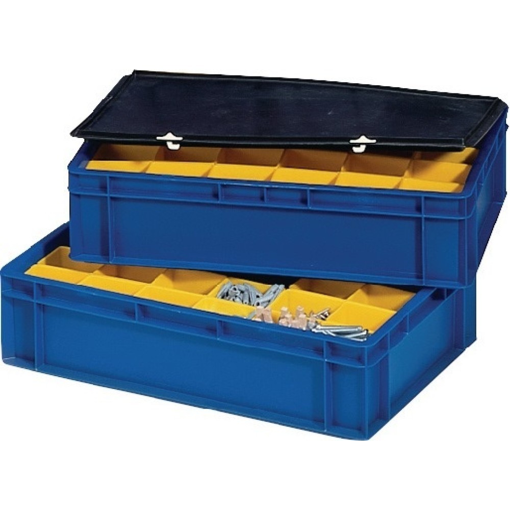 Image of  Höhe: 122mmLA-KA-PE Einsatzkasten, gelb, 86 x 73 x 120 mm, passend für 400 x 300 mm LA-KA-PE Einsatzkasten, gelb, 86 x 73 x 120 mm, passend für 400 x 300 mm