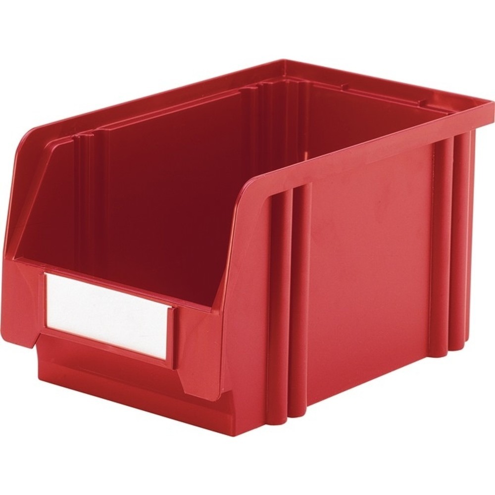 Image of  passend für Sichtlagerkästen/DrehstapelbehälterLA-KA-PE Etikett, 1-3, weiss für Sichtlagerkasten, 96St./Btl. LA-KA-PE Etikett, 1-3, weiss für Sichtlagerkasten, 96St./Btl.