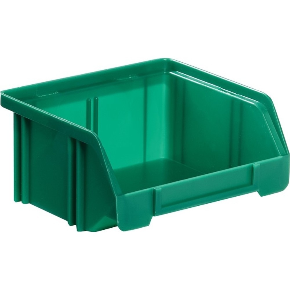 Image of  Höhe: 75mmLA-KA-PE Sichtlagerkasten, PS grün, L85/65xB105xH45mm LA-KA-PE Sichtlagerkasten, PS grün, L85/65xB105xH45mm