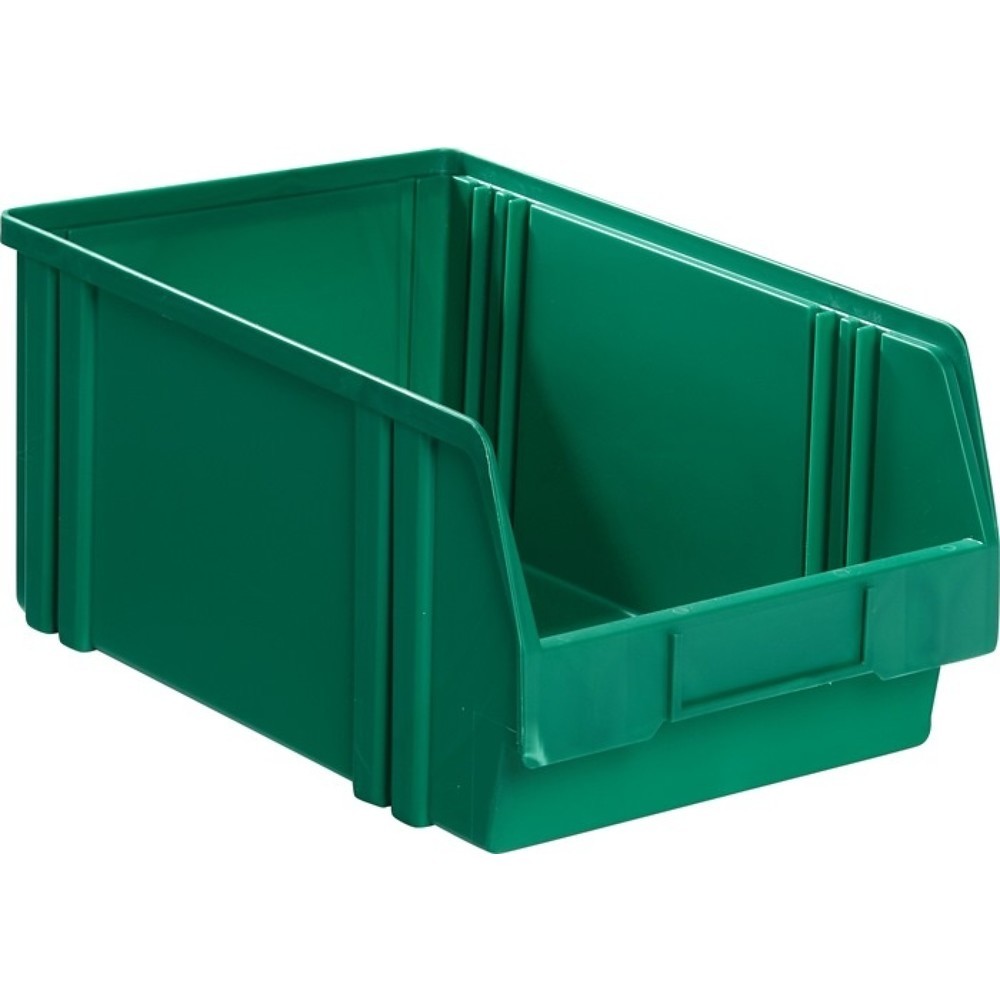 Image of  Höhe: 75mmLA-KA-PE Sichtlagerkasten, PS grün, L290/266xB140xH130mm LA-KA-PE Sichtlagerkasten, PS grün, L290/266xB140xH130mm